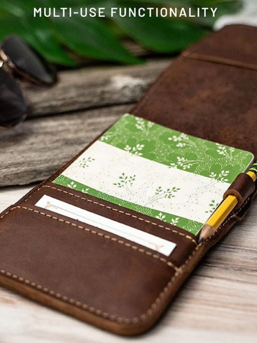 Holtz Leather Co. Fine Leather Golf Scotecard Holder Logbook - Picture 11 of 14